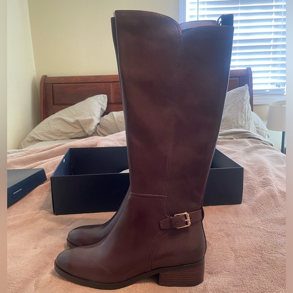 Brand New in Box Ladies Cole Hahn size 8.5 Wide Hayes Tall Boots - Picture 5 of 9